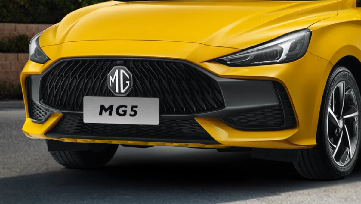 MG5 Sedan - Equipped with Stylish and Sporty Front Face which exudes youth characters	